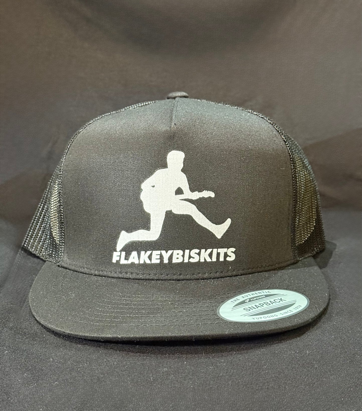 Black Jump Flatbill  Hat